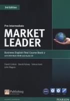 Market Leader Pre-Intermediate Flexi Course Book 2+CD +DVD. Autor: Cotton David, Falvey David, Kent Simon, John Rogers. SmakLiter.pl Okładka książki Market Leader Pre-Intermediate Flexi Course Book 2+CD +DVD