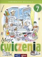 Moje ćwiczenia 2 Domowniczek Część 7. Autor: Faliszewska Jolanta, Lech Grażyna. SmakLiter.pl Okładka książki Moje ćwiczenia 2 Domowniczek Część 7