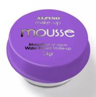Opakowanie Mus do makijażu 14g fioletowy ALPINO