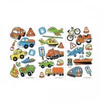 Naklejki Sticker BOO silver autka. Wydawca: Sticker Boo. SmakLiter.pl Opakowanie Naklejki Sticker BOO silver autka