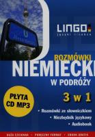 Niemiecki w podróży Rozmówki 3 w 1 + CD. Autor: Dominik Piotr. SmakLiter.pl Okładka książki Niemiecki w podróży Rozmówki 3 w 1 + CD