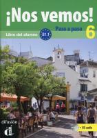 Nos vemos! Paso a paso 6 + CD. Autor: praca zbiorowa. SmakLiter.pl Okładka książki Nos vemos! Paso a paso 6 + CD