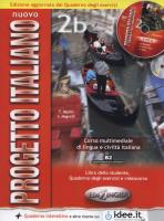 Nuovo progetto italiano 2BLibro dello studente + CD + DVD. Autor: Magnelli Sandro, Marin Telis. SmakLiter.pl Okładka książki Nuovo progetto italiano 2BLibro dello studente + CD + DVD