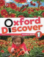 Oxford Discover 1 Student's Book. Autor: Lesley Koustaff, Susan Rivers. SmakLiter.pl Okładka książki Oxford Discover 1 Student's Book