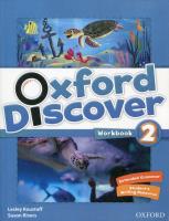 Oxford Discover 2 Workbook. Autor: Lesley Koustaff, Susan Rivers. SmakLiter.pl Okładka książki Oxford Discover 2 Workbook