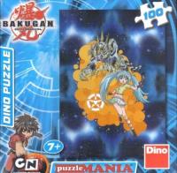 Puzzle 100 Bakugan Runo and Tige DINO. Wydawca: Dino Toys. SmakLiter.pl Opakowanie Puzzle 100 Bakugan Runo and Tige DINO