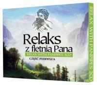 Relaks z fletnią Pana 2CD. Część 1. Autor: Nazca, Mato Grosso. SmakLiter.pl Okładka książki Relaks z fletnią Pana 2CD. Część 1