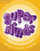 Super Minds 5 Workbook with Online Resources. Autor: Puchta Herbert, Gerngross Günter, Lewis-Jones Peter. SmakLiter.pl Okładka książki Super Minds 5 Workbook with Online Resources