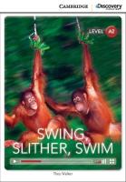 Swing, Slither, Swim. Autor: Walker Theo. SmakLiter.pl Okładka książki Swing, Slither, Swim