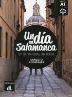 Un dia en Salamanca. Autor: Rodriguez Ernesto. SmakLiter.pl Okładka książki Un dia en Salamanca