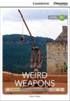 Okładka książki Weird Weapons Intermediate Book with Online Access