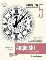 Okładka książki Angielski w tłumaczeniach Gramatyka 5