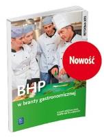 Okładka książki BHP w branży gastronomicznej. Podręcznik do kształcenia zawo