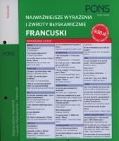 Okładka książki Błyskawicznie zwroty i wyrażenia francuskie