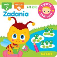 Bystry maluch: Zadania na łące. Autor: Irma Pikiene. SmakLiter.pl Okładka książki Bystry maluch: Zadania na łące