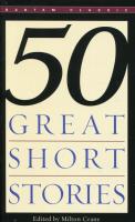 Fifty Great Short Stories. Autor: Crane Milton. SmakLiter.pl Okładka książki Fifty Great Short Stories