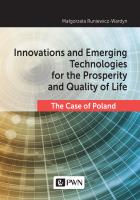Okładka książki Innovations and Emerging Technologies for the Prosperity and Quality if Life