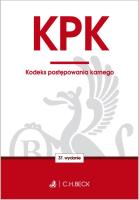 Kodeks postępowania karnego Kodeks postępowania karnego. Autor: Opracowanie zbiorowe. SmakLiter.pl Okładka książki Kodeks postępowania karnego Kodeks postępowania karnego
