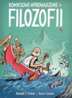 Komiksowe wprowadzenie do filozofii. Autor: Michael F. Patton, Kevin Cannon. SmakLiter.pl Okładka książki Komiksowe wprowadzenie do filozofii