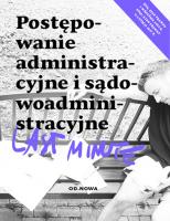 Last minute Postępowanie administracyjne i sądowoadministracyjne. Autor: Bronny Piotr. SmakLiter.pl Okładka książki Last minute Postępowanie administracyjne i sądowoadministracyjne