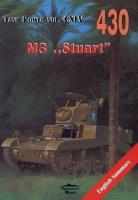 M3 Stuart. Tank Power vol. CXLV 430. Autor: Janusz Ledwoch. SmakLiter.pl Okładka książki M3 Stuart. Tank Power vol. CXLV 430