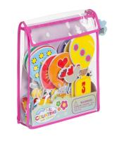 Opakowanie Naklejki do kąpieli Liczby