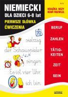 Niemiecki dla dzieci 6-8 lat Zeszyt 10. Autor: Monika von Basse, Joanna Bednarska (oprac.). SmakLiter.pl Okładka książki Niemiecki dla dzieci 6-8 lat Zeszyt 10