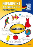 Niemiecki dla dzieci 6-8 lat Zeszyt 13. Autor: Monika von Basse, Joanna Bednarska (oprac.). SmakLiter.pl Okładka książki Niemiecki dla dzieci 6-8 lat Zeszyt 13