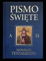 Pismo Św. Nowego Testamentu - Granat. Autor: ks. bp. Romaniuk Kazimierz. SmakLiter.pl Okładka książki Pismo Św. Nowego Testamentu - Granat
