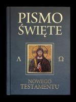 Pismo Św. Nowego Testamentu - Popielaty. Autor: ks. bp. Romaniuk Kazimierz. SmakLiter.pl Okładka książki Pismo Św. Nowego Testamentu - Popielaty