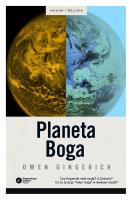 Planeta Boga. Autor: Gingerich Owen. SmakLiter.pl Okładka książki Planeta Boga