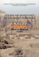 Opakowanie Polish Archaelogy in the Mediterranean 24/2