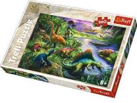 Puzzle 260 Dinozaury TREFL. Wydawca: Trefl. SmakLiter.pl Opakowanie Puzzle 260 Dinozaury TREFL