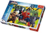 Puzzle 260 - Spiderman TREFL. Wydawca: Trefl. SmakLiter.pl Opakowanie Puzzle 260 - Spiderman TREFL