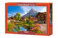 Puzzle Kandersteg, Switzerland 500. Wydawca: Castorland. SmakLiter.pl Opakowanie Puzzle Kandersteg, Switzerland 500
