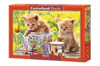 Puzzle Tea Time 500. Wydawca: Castorland. SmakLiter.pl Opakowanie Puzzle Tea Time 500