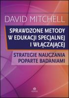 Sprawdzone metody w edukacji specjalnej.... Autor: Mitchell David. SmakLiter.pl Okładka książki Sprawdzone metody w edukacji specjalnej...
