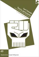 Teoria partyzanta. Autor: Carl Schmitt. SmakLiter.pl Okładka książki Teoria partyzanta