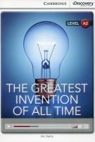 Okładka książki The Greatest Invention of All Time Low Intermediate Book with Online Access