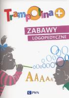 Trampolina + Zabawy logopedyczne. Autor: Lekan Elżbieta. SmakLiter.pl Okładka książki Trampolina + Zabawy logopedyczne