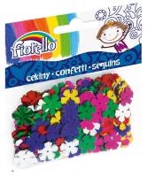 Confetti cekiny kwiatek FIORELLO. Wydawca: Fiorello. SmakLiter.pl Opakowanie Confetti cekiny kwiatek FIORELLO