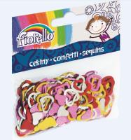 Confetti serduszka FIORELLO. Wydawca: Fiorello. SmakLiter.pl Opakowanie Confetti serduszka FIORELLO