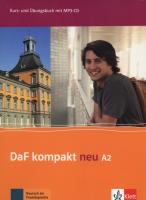 DaF Kompakt Neu A2 Kurs- und Ubungsbuch +CD. Autor: Braun Birgit, Doubek Margit, Fugert Nadja. SmakLiter.pl Okładka książki DaF Kompakt Neu A2 Kurs- und Ubungsbuch +CD