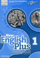 English Plus New 1 Materiały ćw. wersja pełna. Autor: Janet Hardy-Gould, Barbara Mackay. SmakLiter.pl Okładka książki English Plus New 1 Materiały ćw. wersja pełna