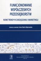 Okładka książki Funkcjonowanie współczesnych przedsiębiorstw