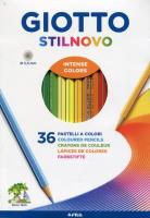 Giotto Kredki Stilnovo 36 sztuk. Wydawca: GIOTTO. SmakLiter.pl Opakowanie Giotto Kredki Stilnovo 36 sztuk