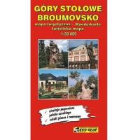 Góry Stołowe Broumovsko mapa 1:50 000. Wydawca: Eko-graf. SmakLiter.pl Opakowanie Góry Stołowe Broumovsko mapa 1:50 000
