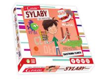 Gram. Sylaby. Gra edukacyjna. Wydawca: Zielona sowa. SmakLiter.pl Opakowanie Gram. Sylaby. Gra edukacyjna