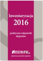 Inwentaryzacja 2016. Autor: Trzpioła Katarzyna. SmakLiter.pl Okładka książki Inwentaryzacja 2016