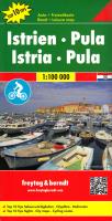 Istria Pula 1:100 000. Autor: Opracowanie zbiorowe. SmakLiter.pl Okładka książki Istria Pula 1:100 000